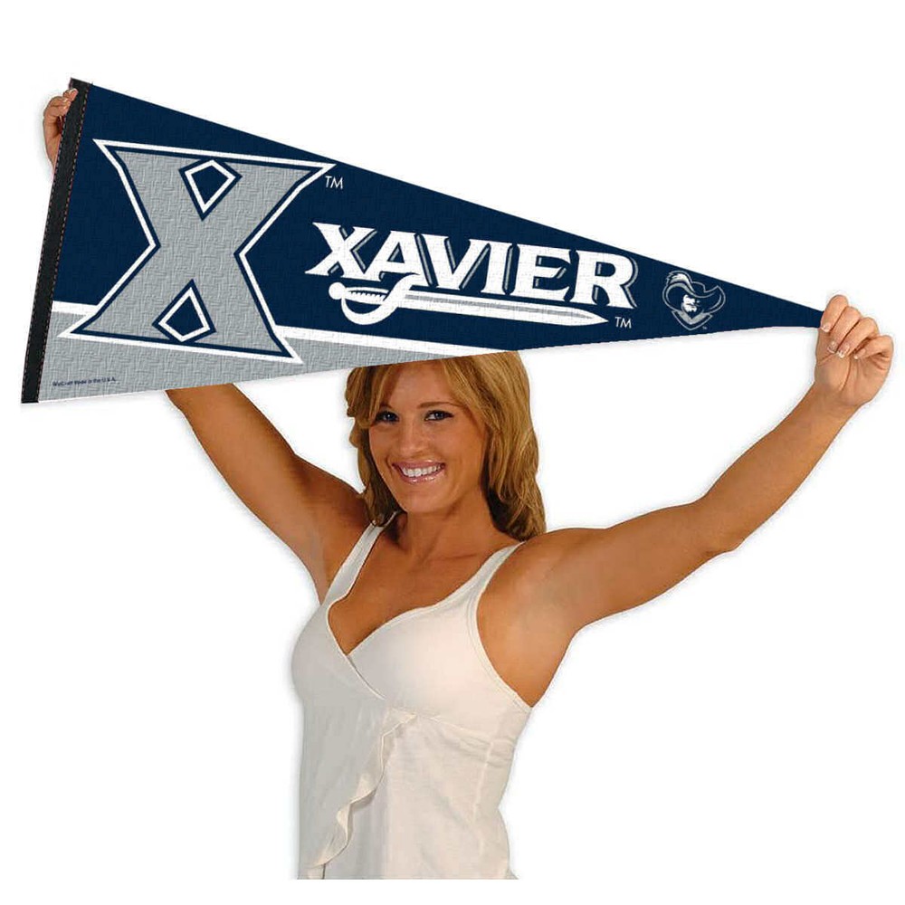 Xavier 12x30 Felt Pennant