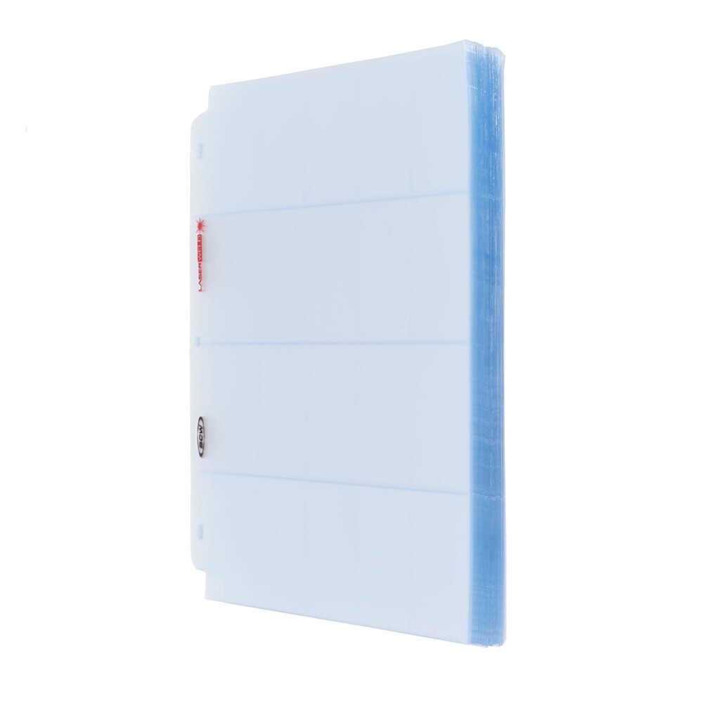 Box of 100 BCW LaserWeld 20-Pocket T206 Tobacco Trading Card Pages