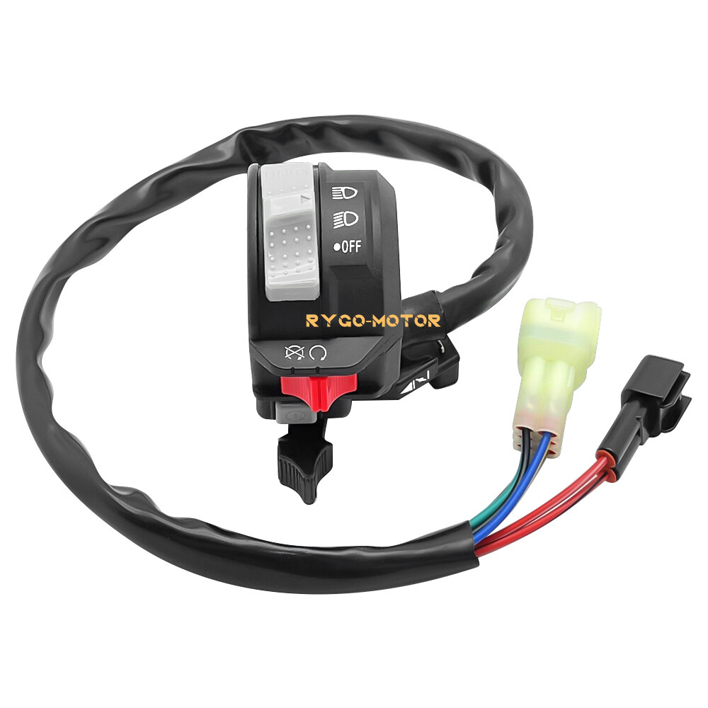Start Stop Headlight Switch & Ignition Key Switch for Yamaha Grizzly 660 YFM660F