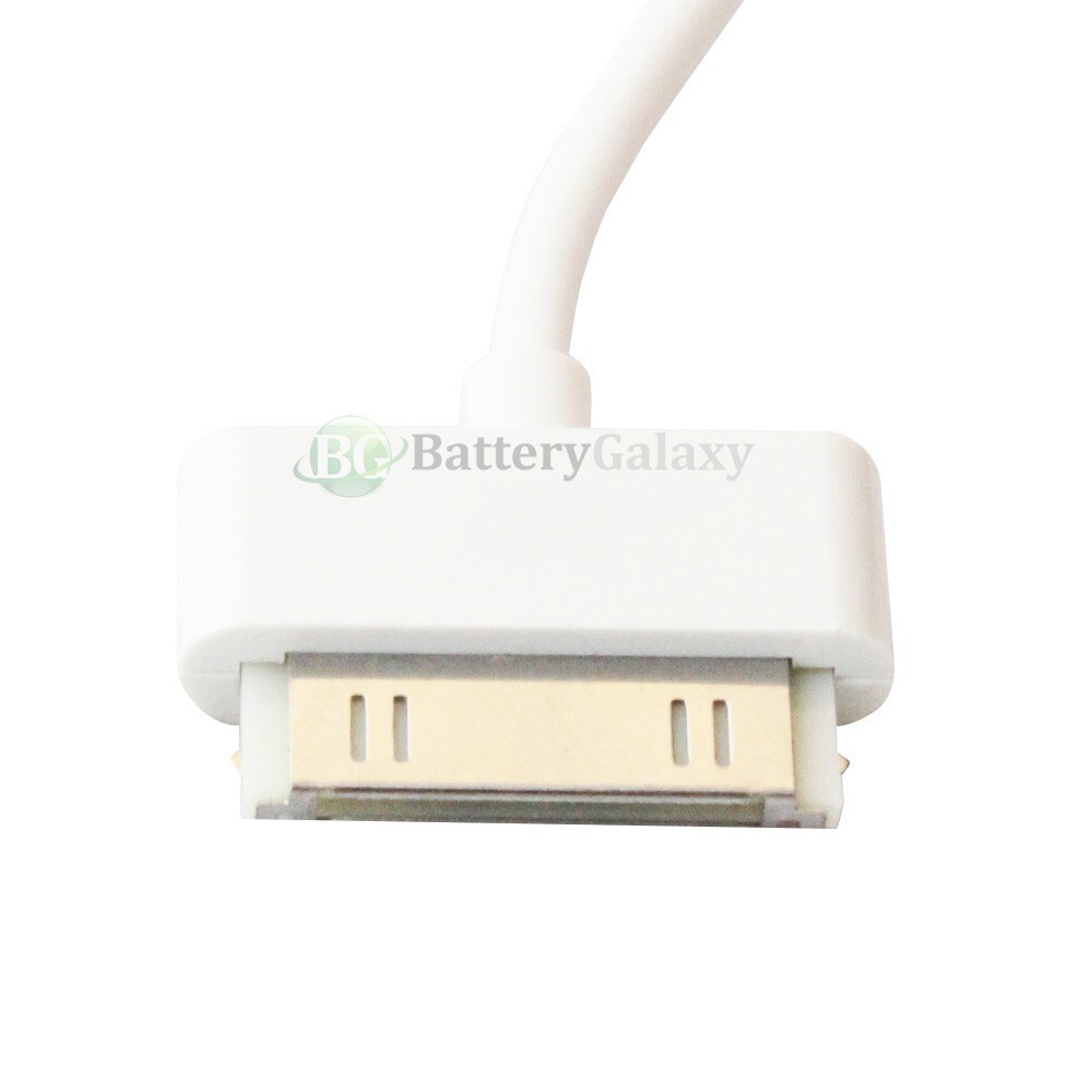 2 USB Sync Data Charger Cable Cord for Old iPod iPhone 3 4 4th iPad 1 2 3rd Gen