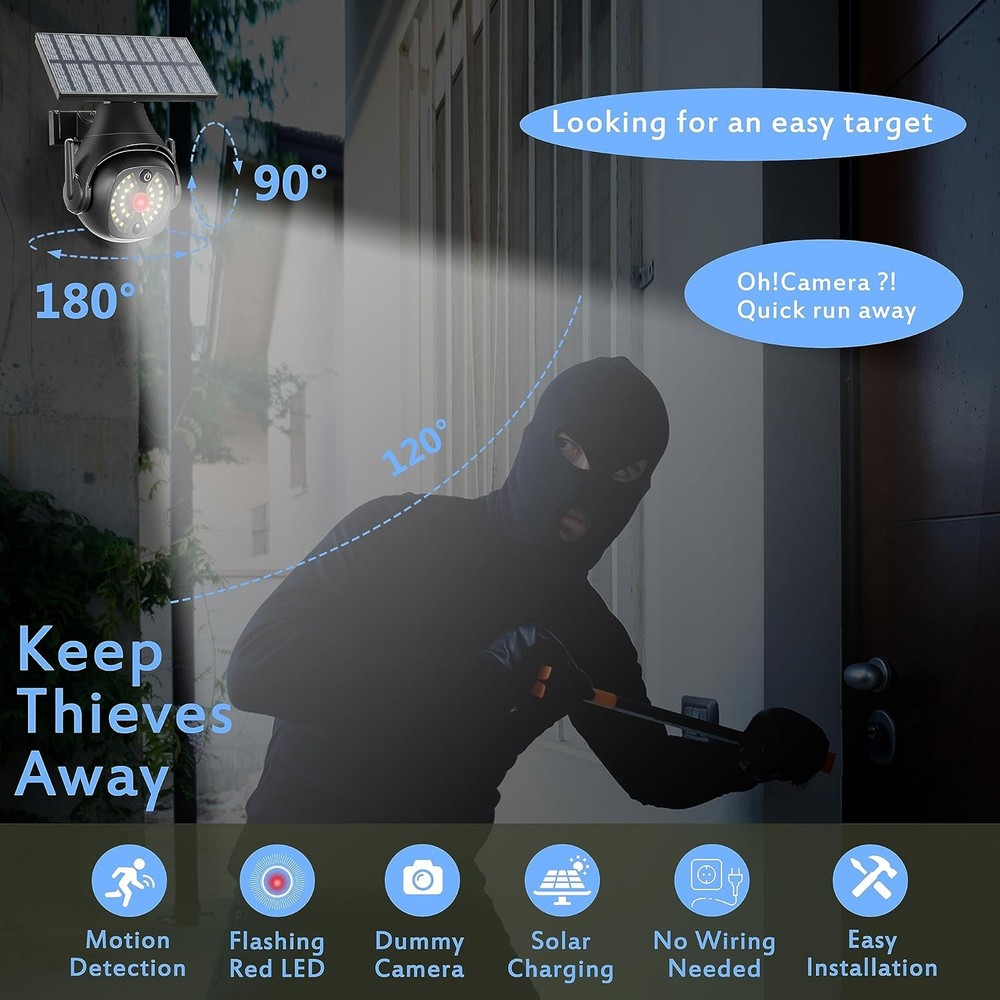 Camera Solar Lights – Solar-Powered Security Lighting with Built-In Cameras