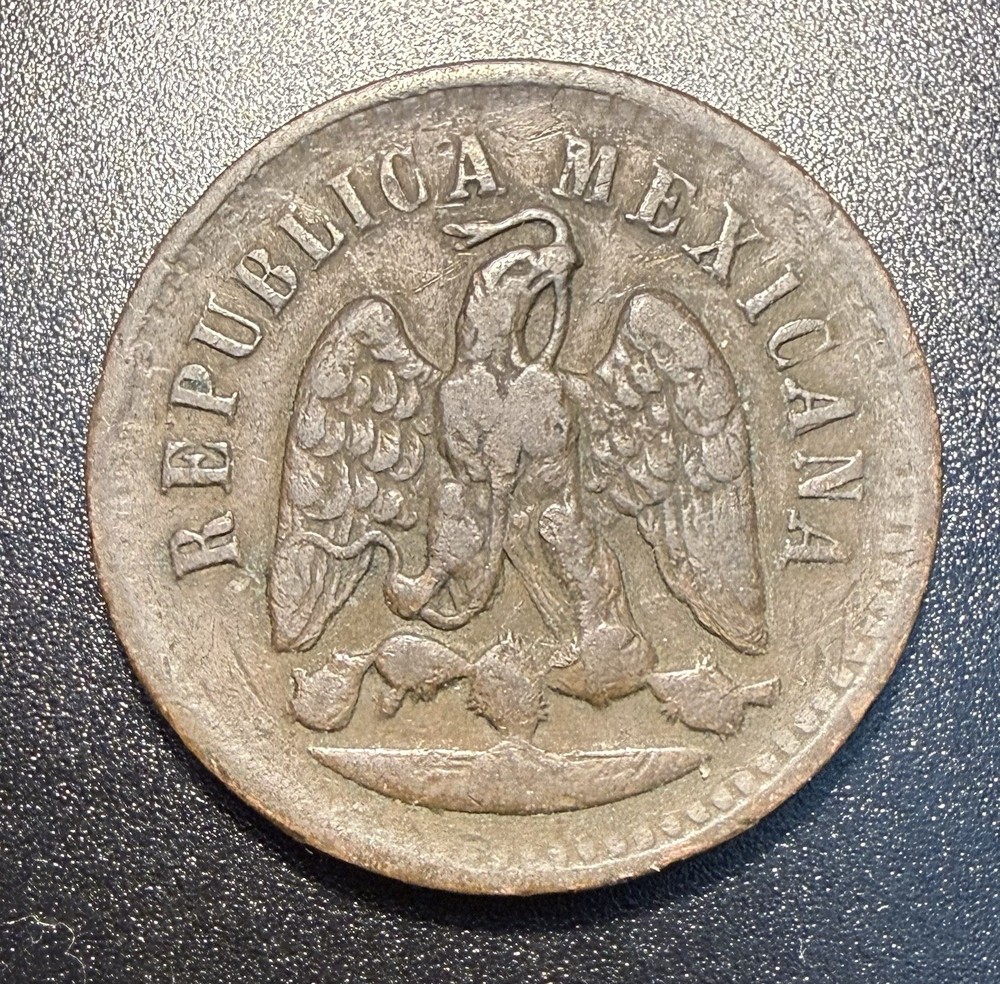 1892 Mexico 1 Centavo