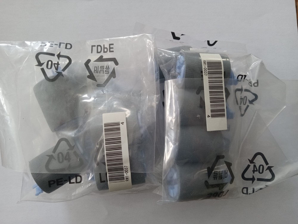 (8) Genuine HP RM1-0037 Feed/Separation Rollers