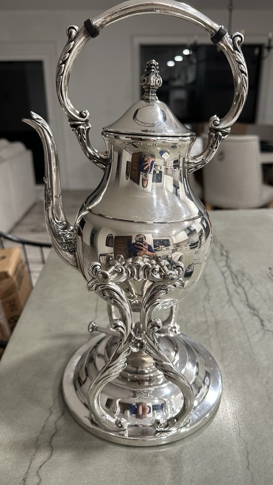 F.B. Rogers Silver Co Silverplate Victorian Tea Coffee Set