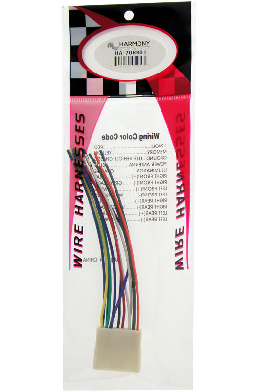 Fits Subaru Multi Model Factory Stereo to Aftermarket Radio Harness Adapter