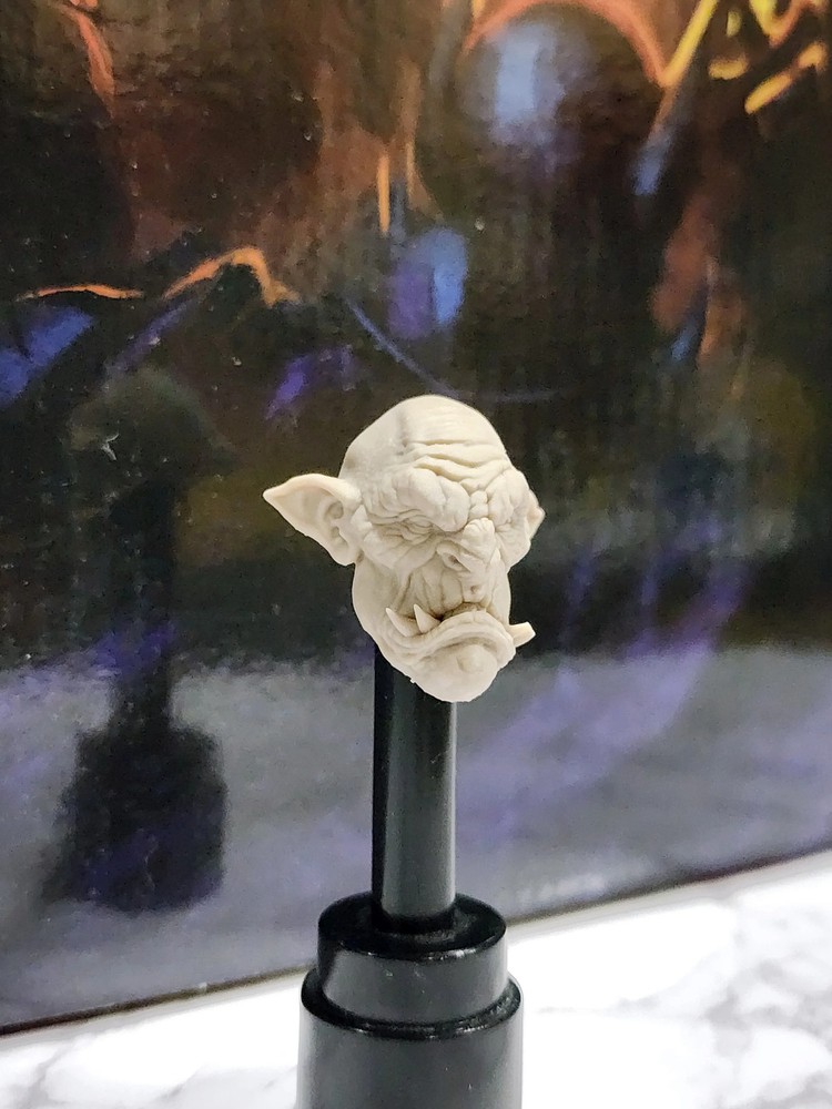 Grumpy the Orc head - Mythic Legions 1.0
