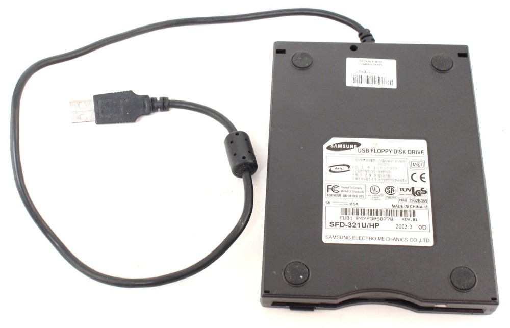 Samsung SFD-321U External USB Floppy Disk Drive ;