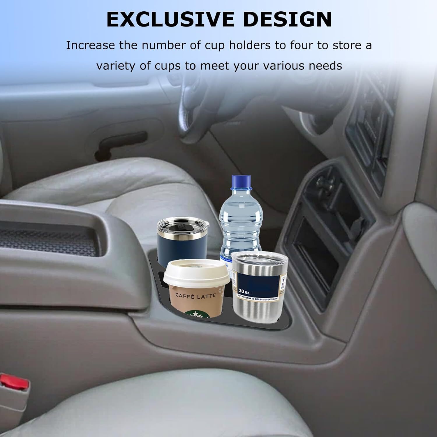 Cup Holder Upgrade for Chevrolet 2003-2007 GMC Silverado Tahoe Suburban Yukon