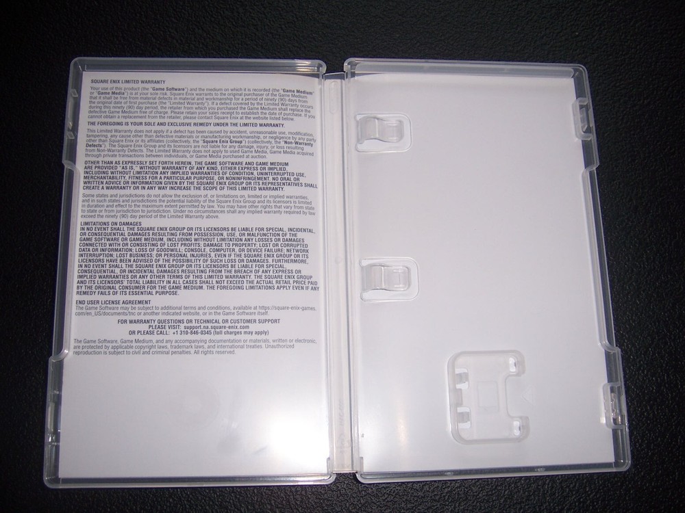 Authentic Replacement Case ONLY - Harvestella Nintendo Switch Box