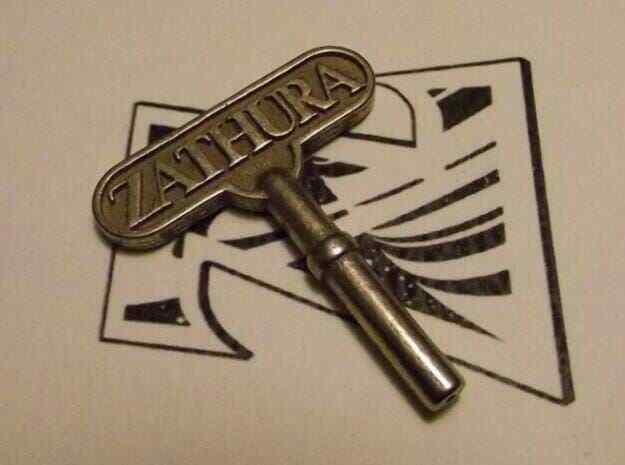Replica Zathura Key - solid metal