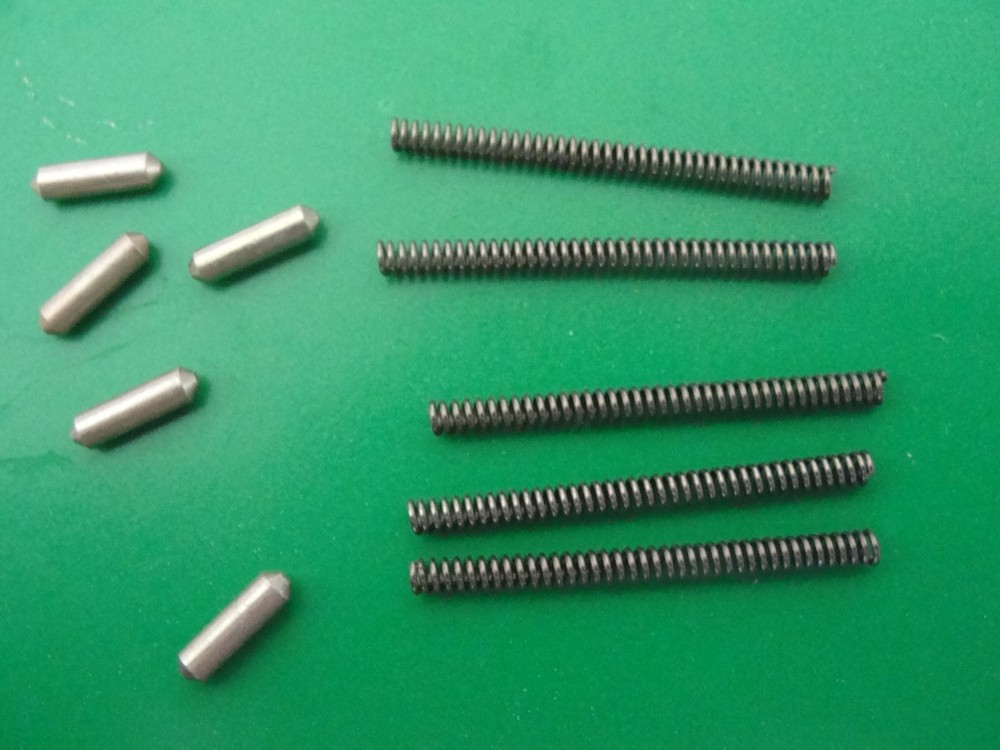 (6) Detents and  (6) Springs