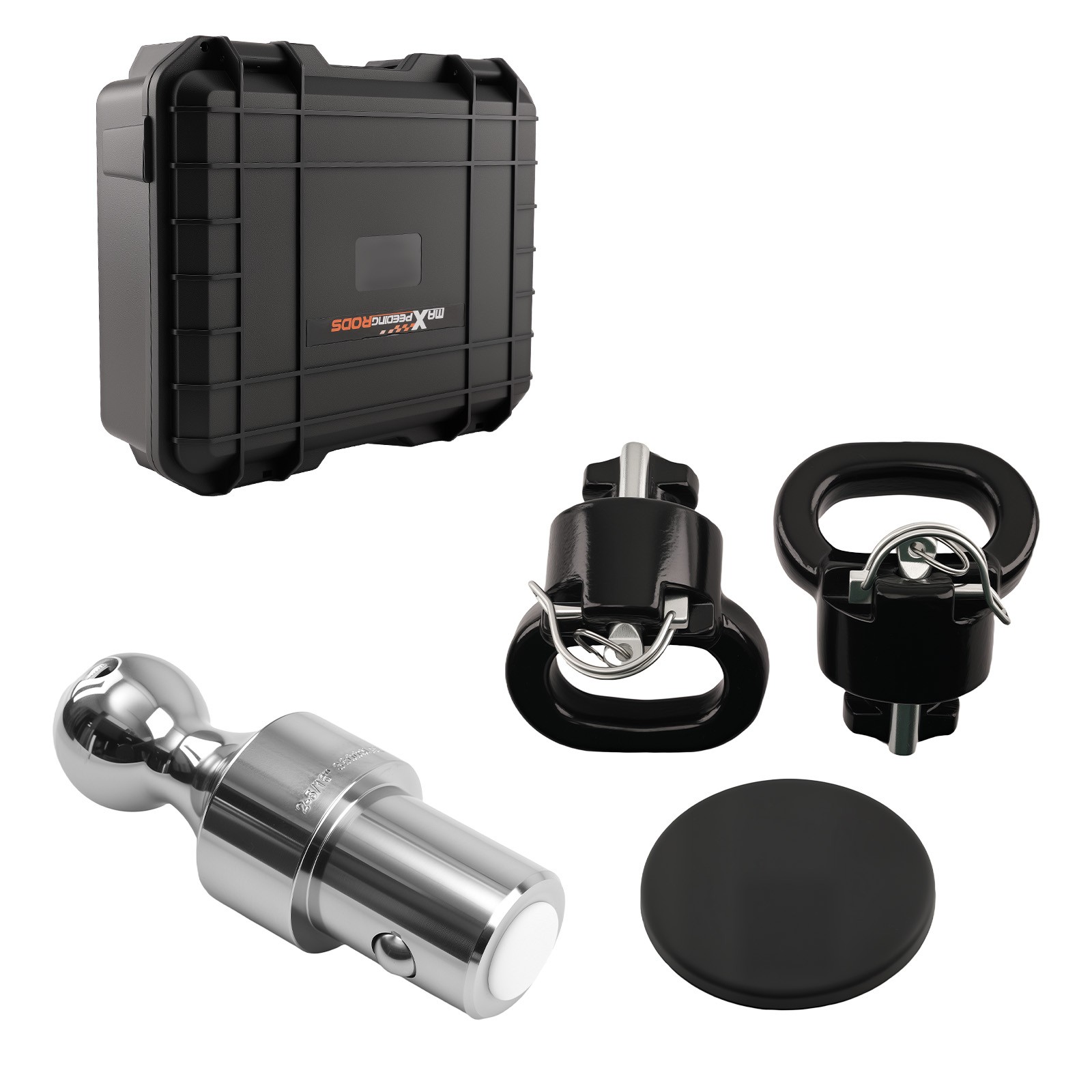 38K Rated Gooseneck Ball Kit for RAM 2500/3500 2013-2024 with Storage Box