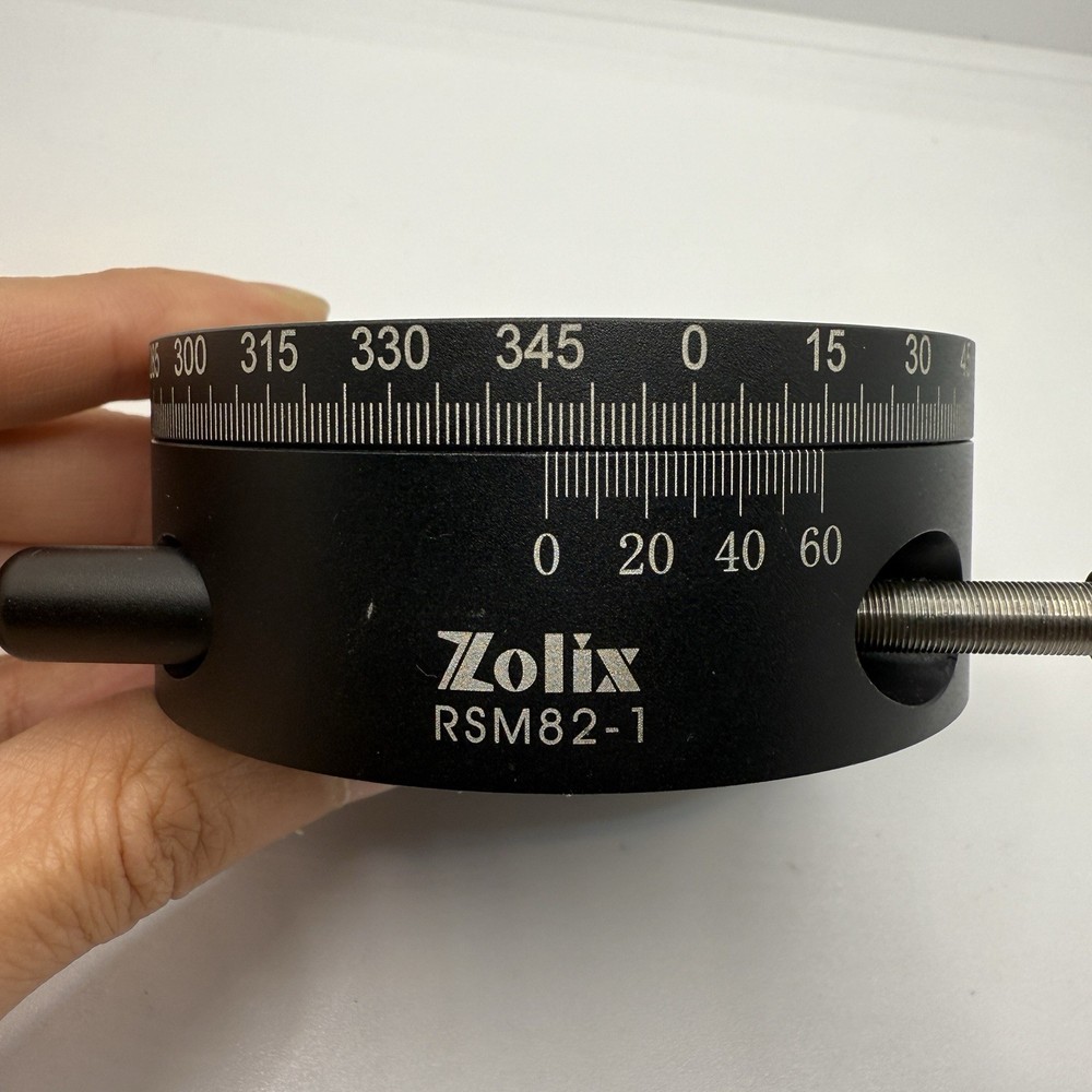 Zolix RSM82-1 rotary stage precise angular positioning of optical components