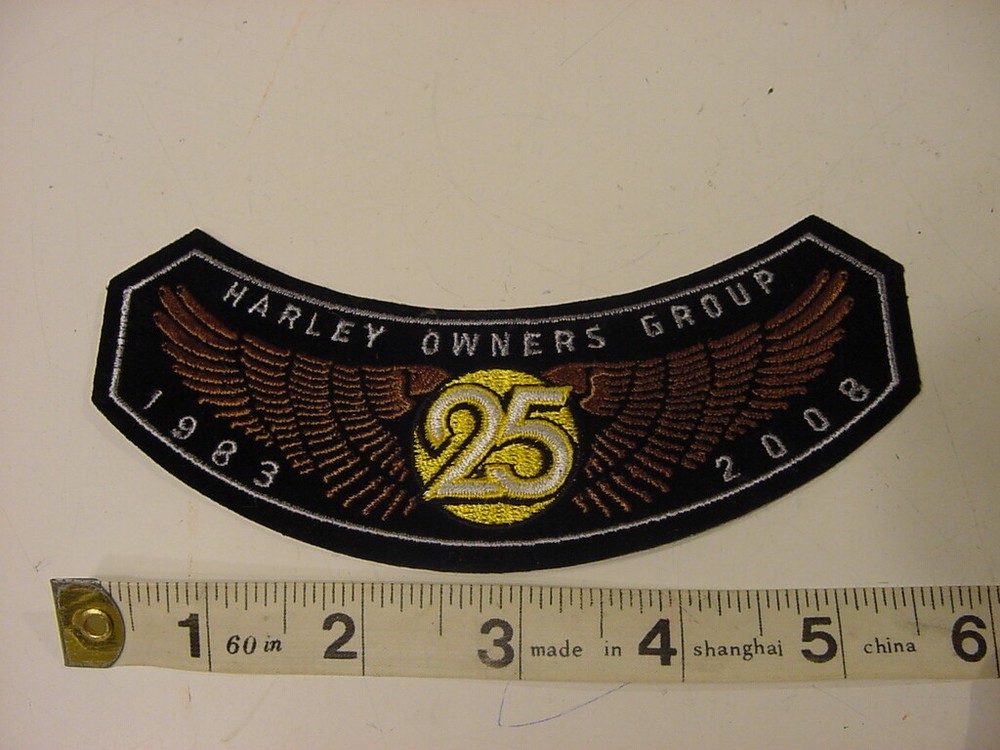 2008 HARLEY OWNERS GROUP PATCH