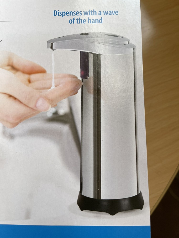 Stainless Steel Automatic Infrared Sensor Soap Dispenser Liquid No Touch Sensor