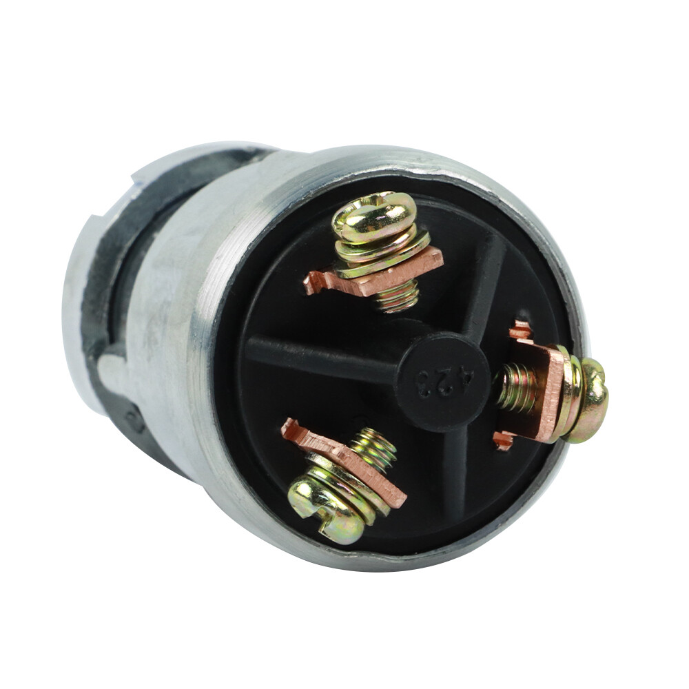 JK423 IGNITION SWITCH LOCK FLUSH MOUNT 12VOLT 2KEY 3 POSITION OFF ON START
