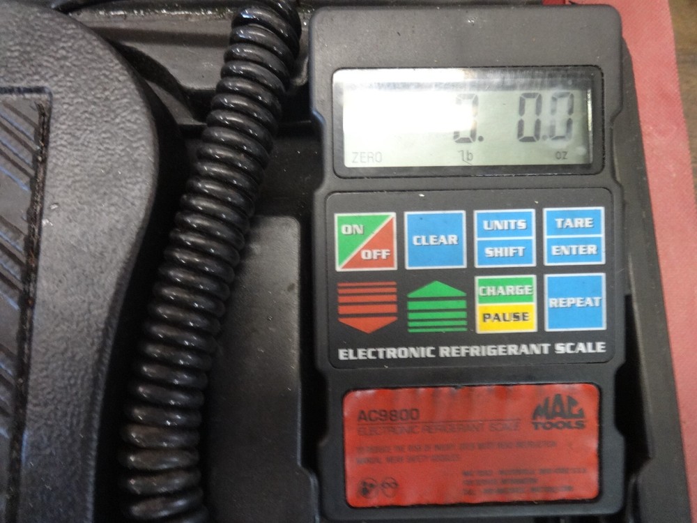 Mac Tools AC9800 Electronic Refrigerant Scale