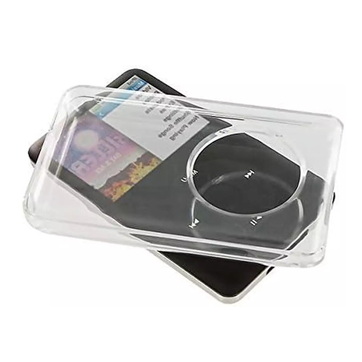 Clear Crystal Hard Shell Snap-On Case for Apple iPod Classic 80gb/120gb/160gb
