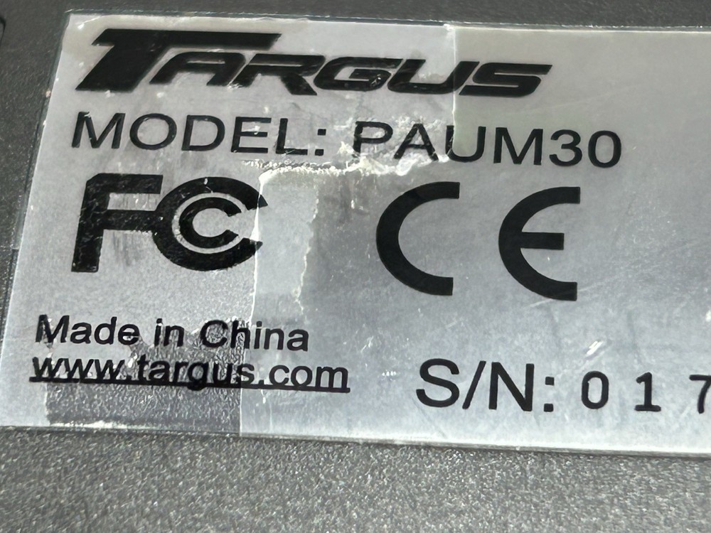 Targus PAUM30 Notebook Wireless Presenter Remote Control w/ Laser Pointer Gray