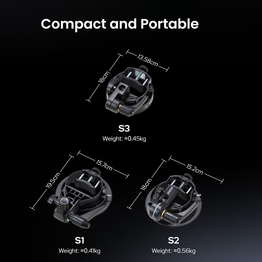 GODOX S3 Speedlite Bracket, 𝐆𝐨𝐝𝐨𝐱 𝐒𝟐 𝐔𝐩𝐠𝐫𝐚𝐝𝐞, Adjustment Angle±...