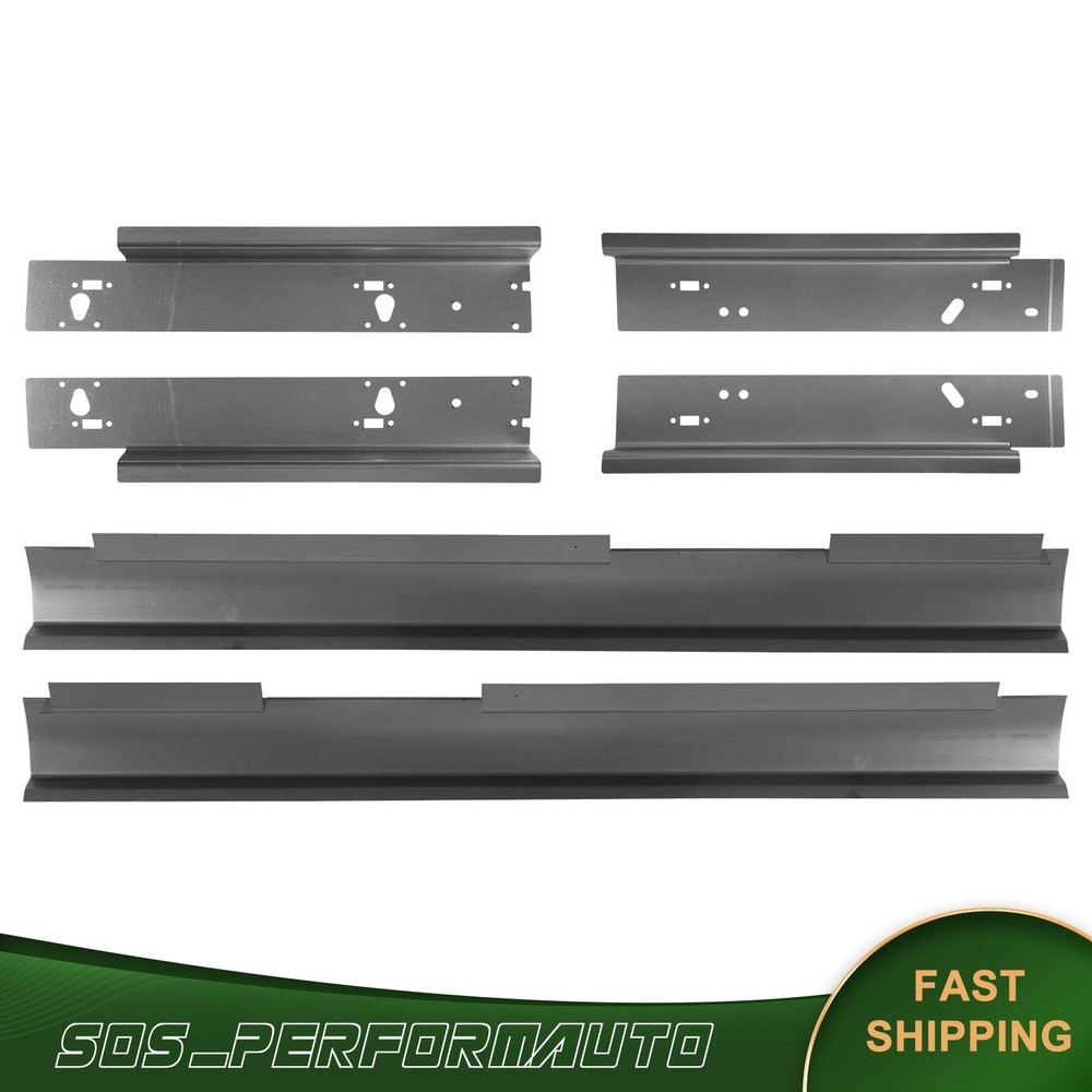 Fit For 2000-2005 Ford Excursion Full Length Inner & Outer Rocker Panels Set