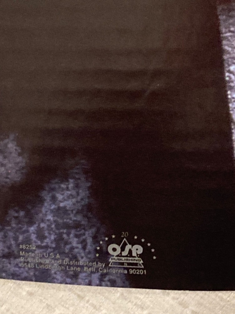 Iron Maiden 1996 Poster OSP Winterland M