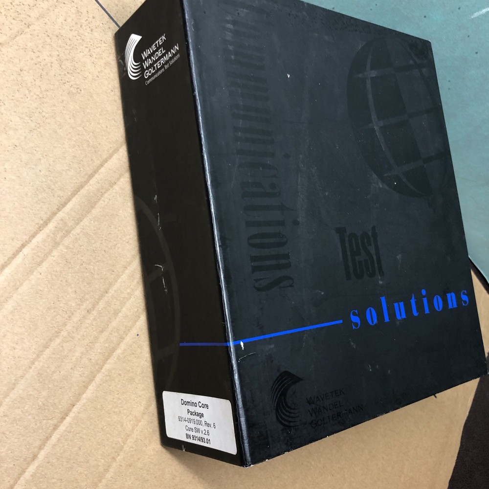 WaveTek Wander Goltermann Domino DA 10 Network Analyzer Protocol Communication