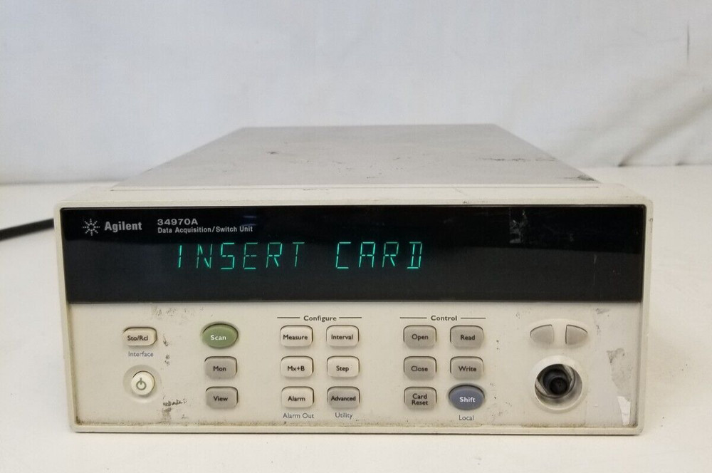 Agilent 34970A Data Acquisition - Data Logger Switch Unit