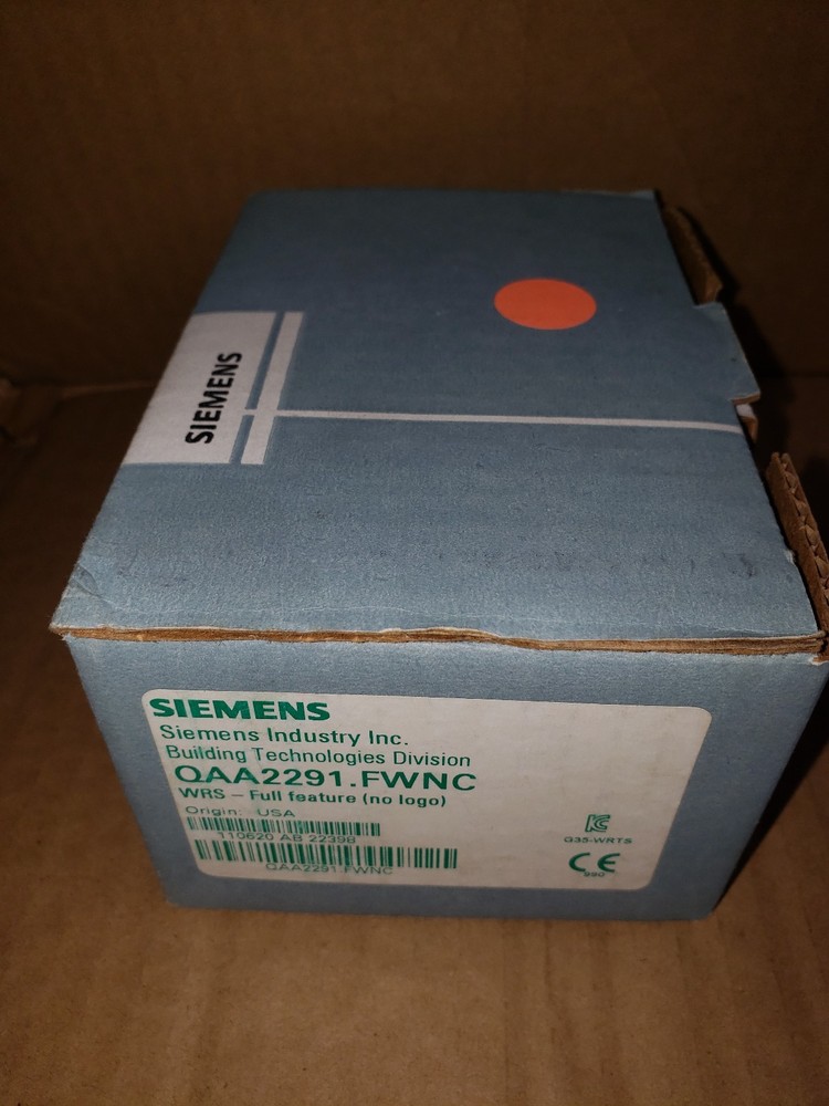 SIEMENS Wireless Room Sensor QAA2291.FWNC