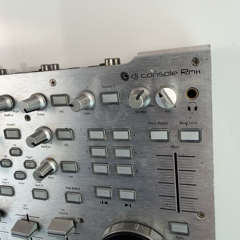 Working Hercules Dj Console Rmx Dj Controller 4-in/4-out Audio Interface