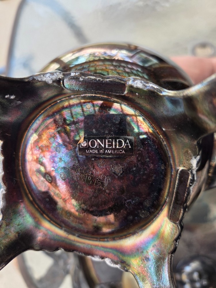 Oneida Silver 5 Piece Tea Set