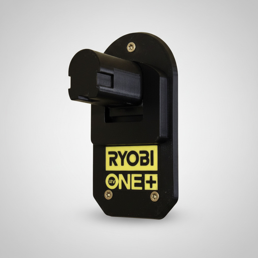Ryobi 18V One+ Tool Mount 3D Printed Organizer