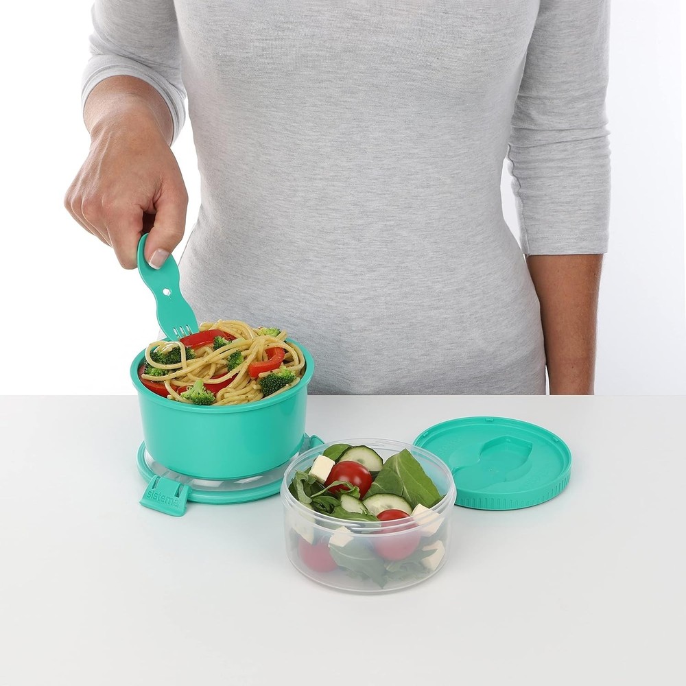 965ml Lunch Stack to Go Polypropylene Assorted Colours 965 ml