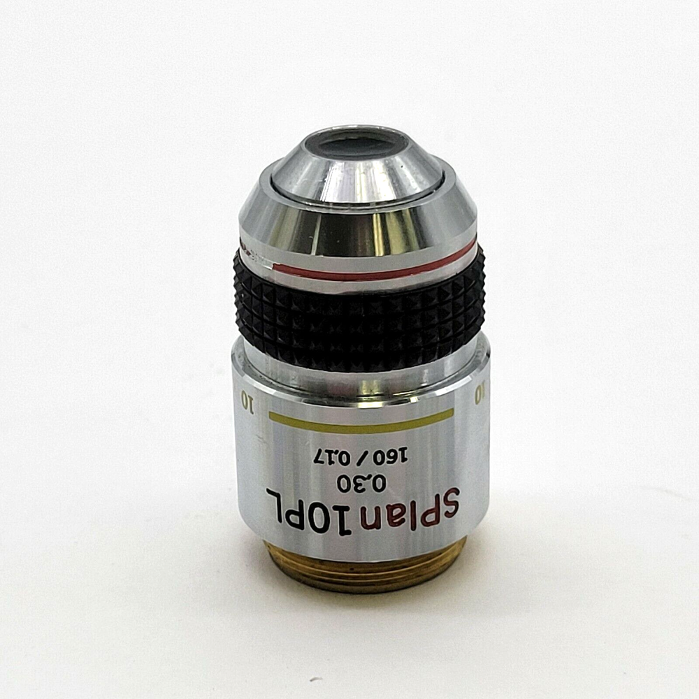 Olympus Microscope Objective SPlan 10PL 10x Phase Contrast 160/0.17