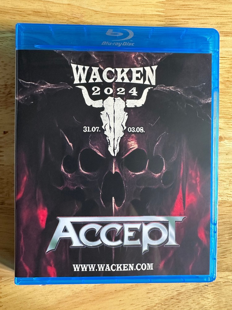 Accept - Live at Wacken 2024 Blu-ray Wolf Hoffmann Mark Tornillo