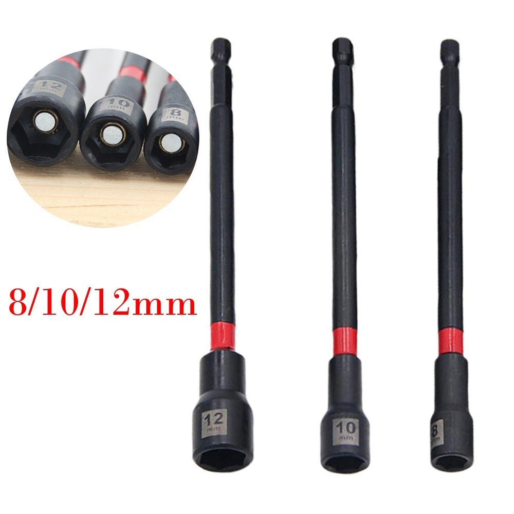 Efficient Magnetic Nut Driver Set Designed for Impact Drill Applications