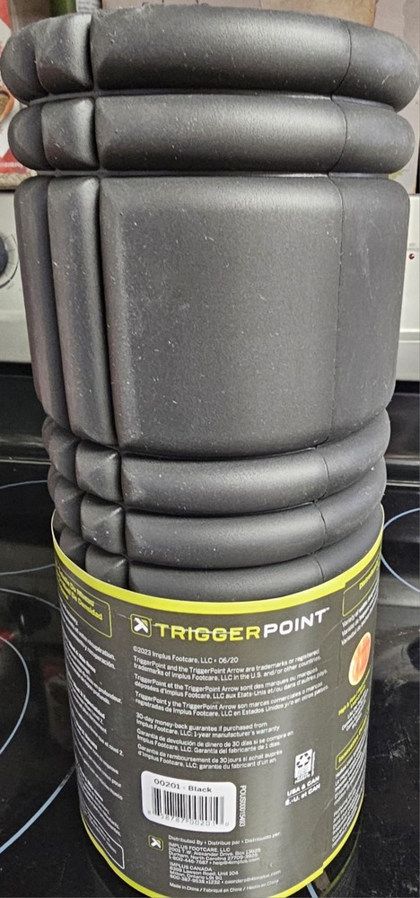 Trigger Point Performance GRID Foam Roller Black Massage Grid Hard Durable