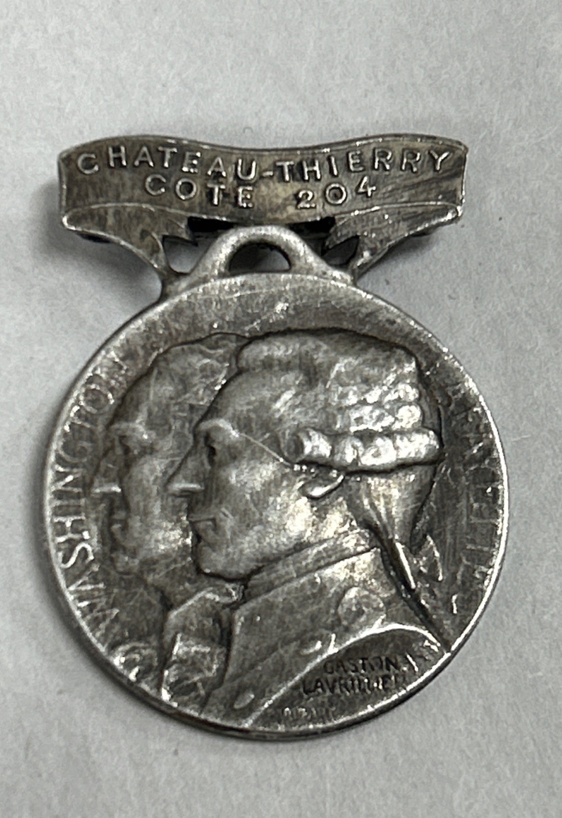 WWI Chateau-Thierry Medal Battle July 18, 1918 Rare