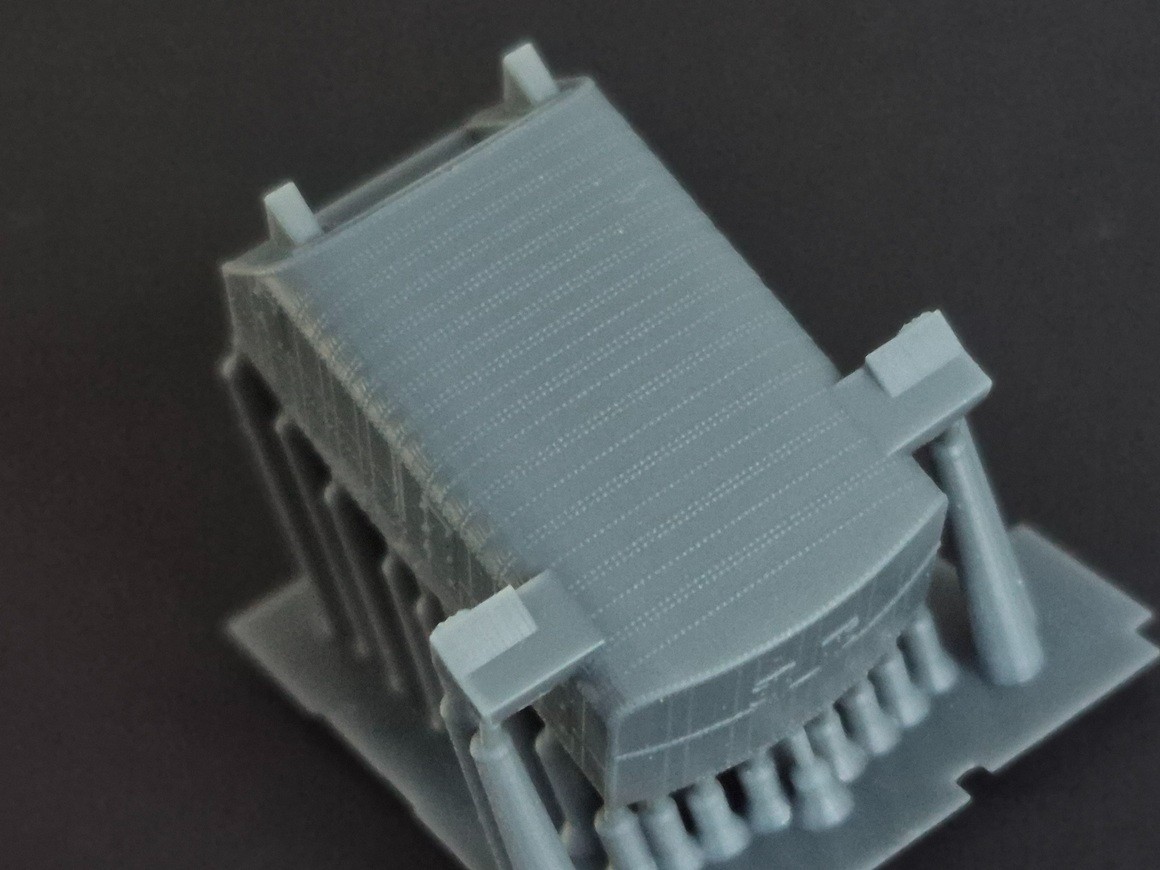 1/350 USS Lexington CV-2 and USS Saratoga CV-3 8"/55 cal. Turrets