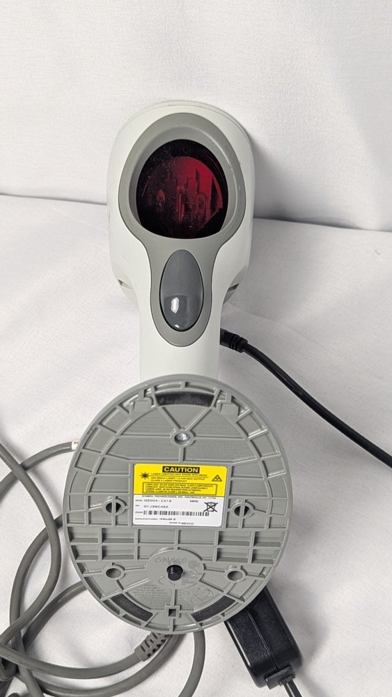 Symbol M2004-I419 Cyclone Barcode Scanner Reader w/USB Cable
