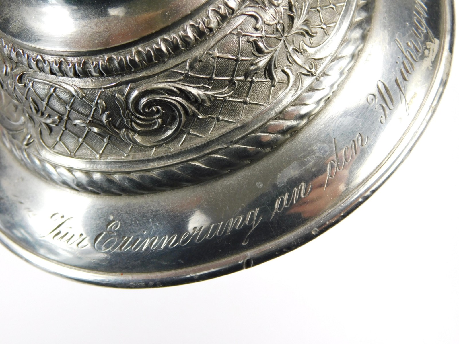 Antique German Germany WW1 Presentation Stein Cup Goblet