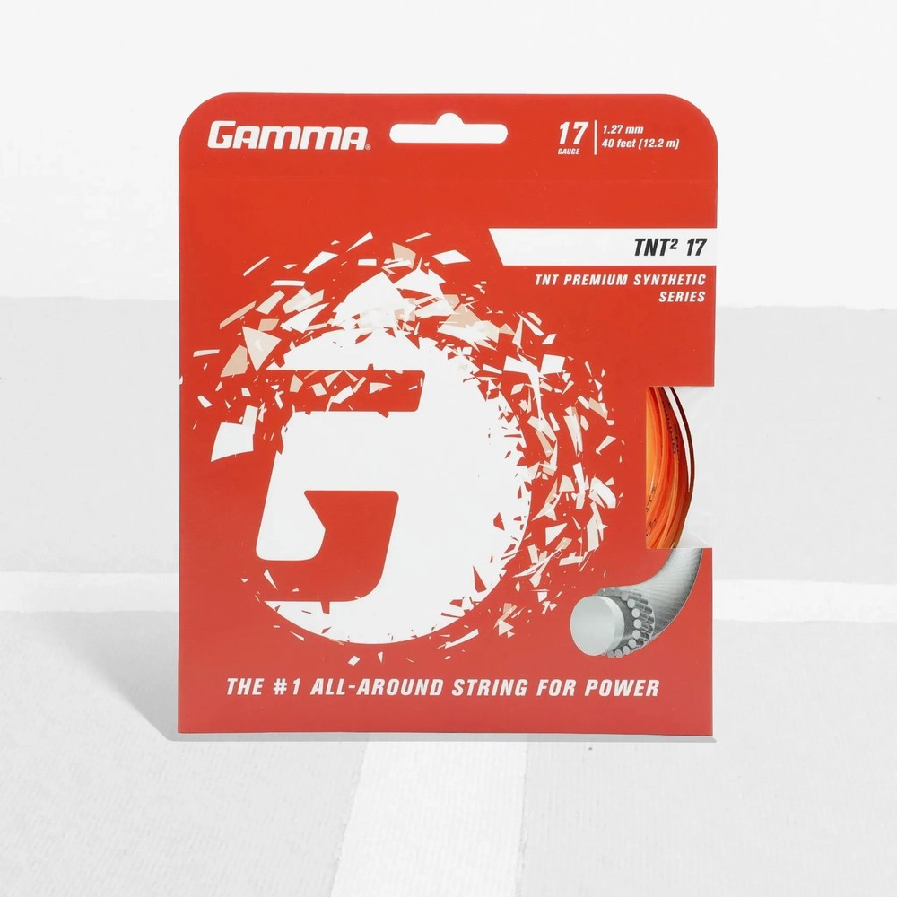 Gamma TNT2 Tennis String, Power, Control & Durability