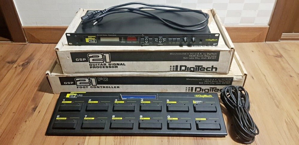 Digitech GSP21 with Foot Controller Full Box