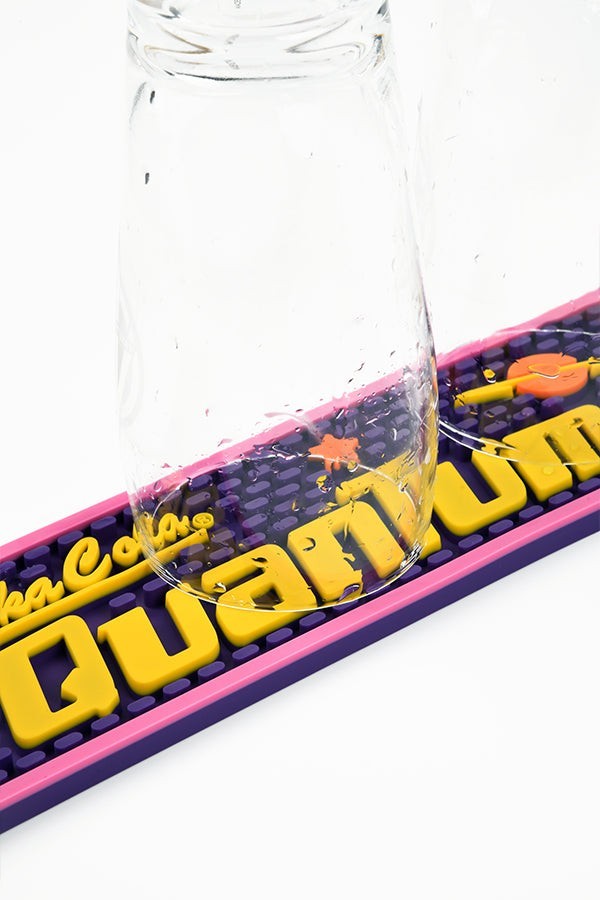 Fallout 4 Nuka Cola Quantum Bar Mat 20" PVC Soft Rubber US SELLER