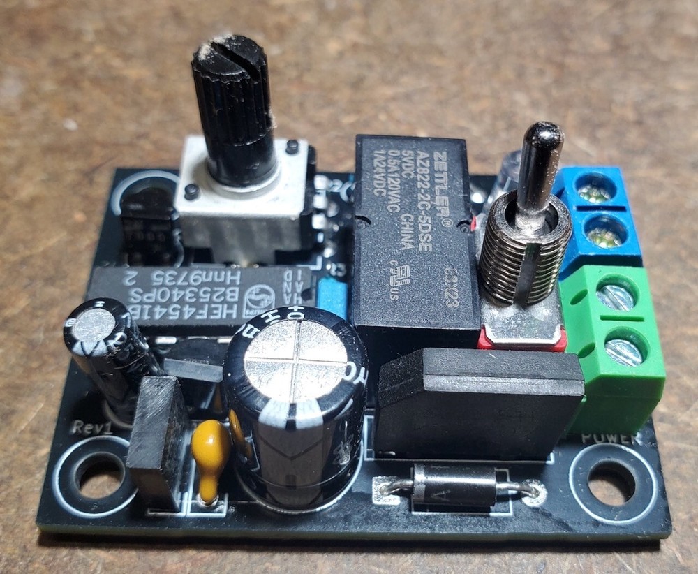 QTY-2 Train Reversing Control Board - Back & Forth for HO / N Ga Model Railroads