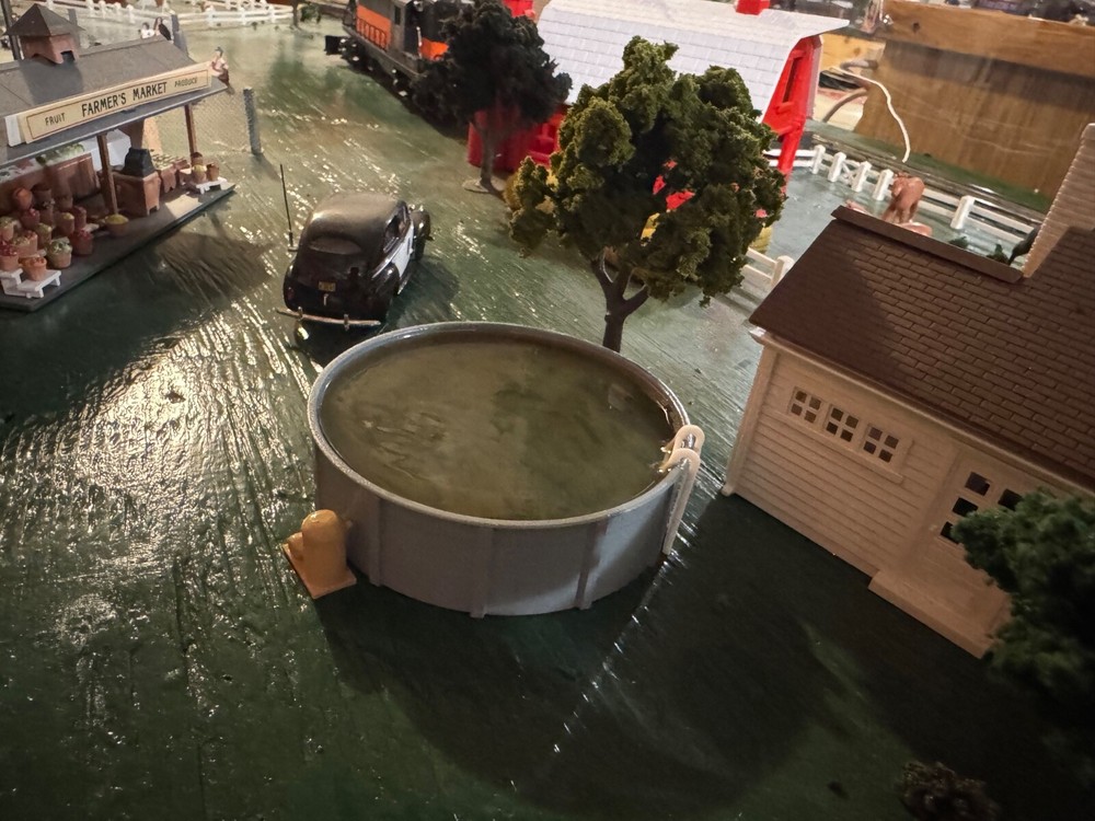 O/S Scale Above Ground Pool