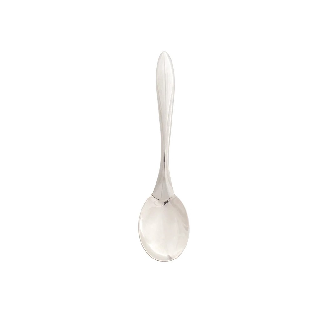 Browne 573180 10 in Eclipse Stainless Steel Solid Spoon