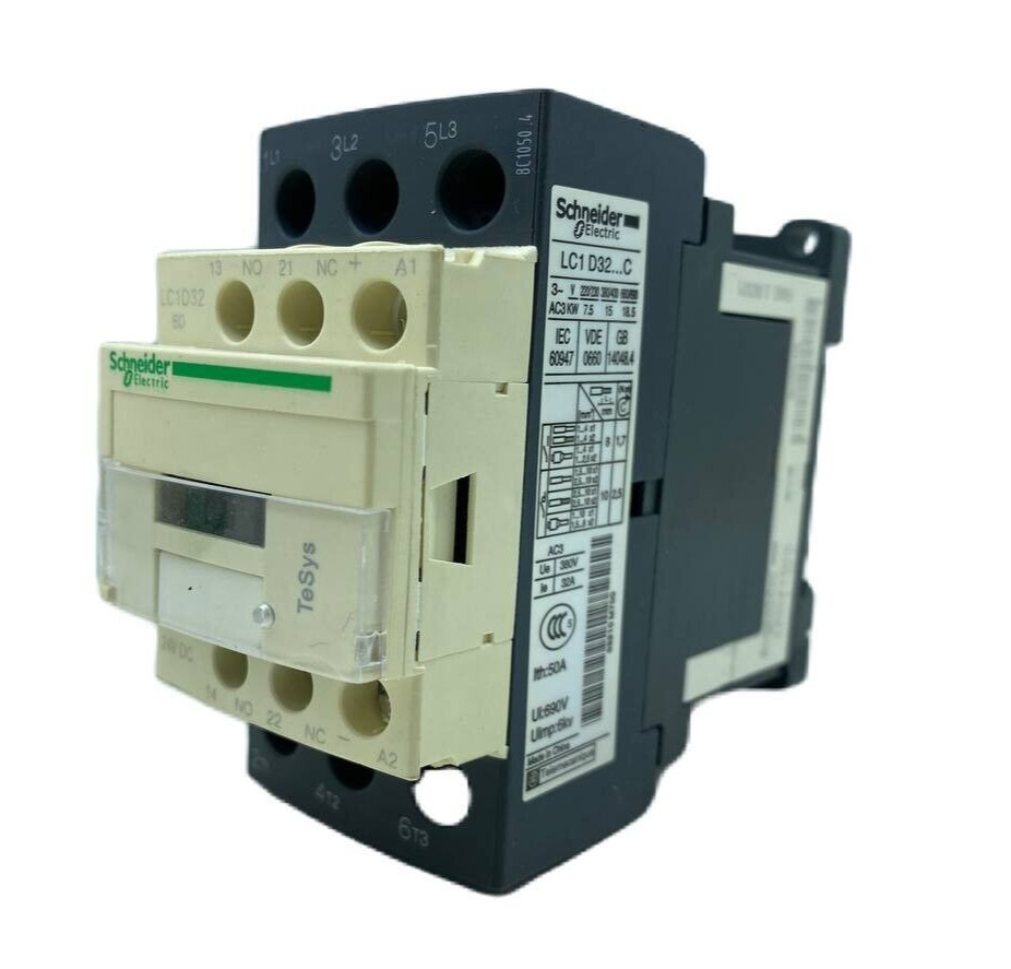 SCHNEIDER ELECTRIC LC1D32BDC CONTACTOR 24VDC