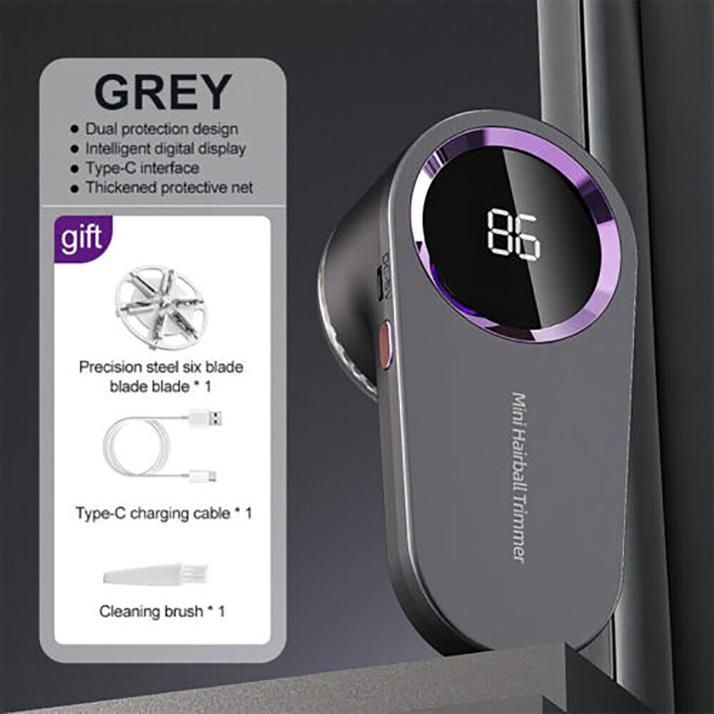 Electric Clothes Lint Pill Fluff Remover Rechargeable Fabric Sweater Fuzz Shaver