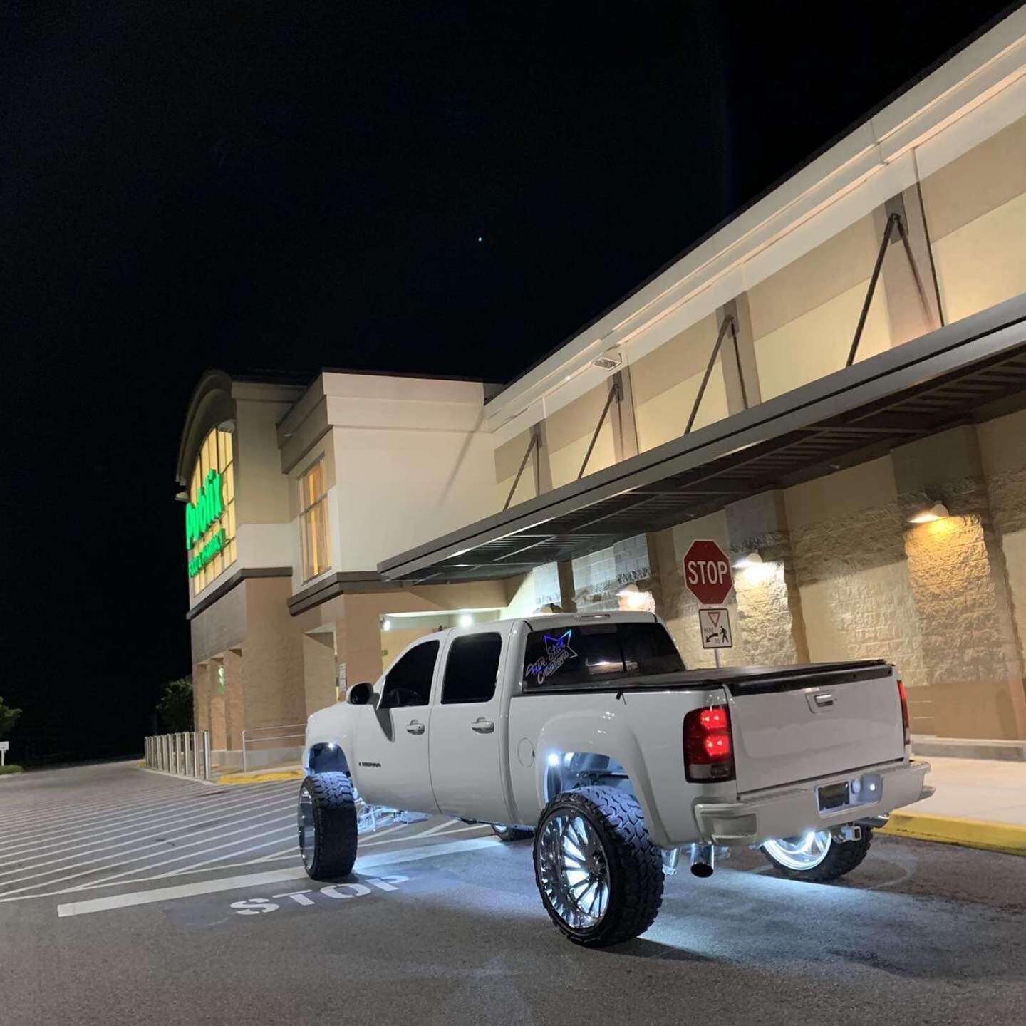 4x 15.5'' White LED Wheel Ring Lights For Truck Car Rim Lights Bluetooth Control